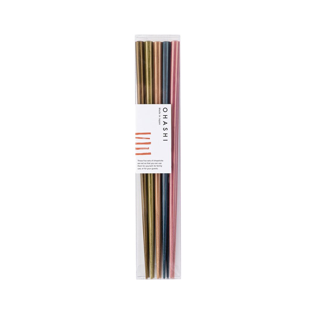 Ohashi Belchic Bamboo Chopsticks, Set of 5 Boston General Store
