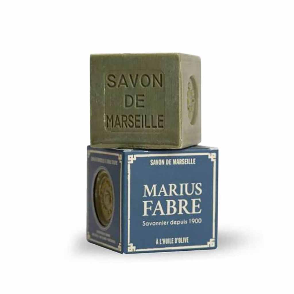 Marseille Green Cube Soap 400g   at Boston General Store