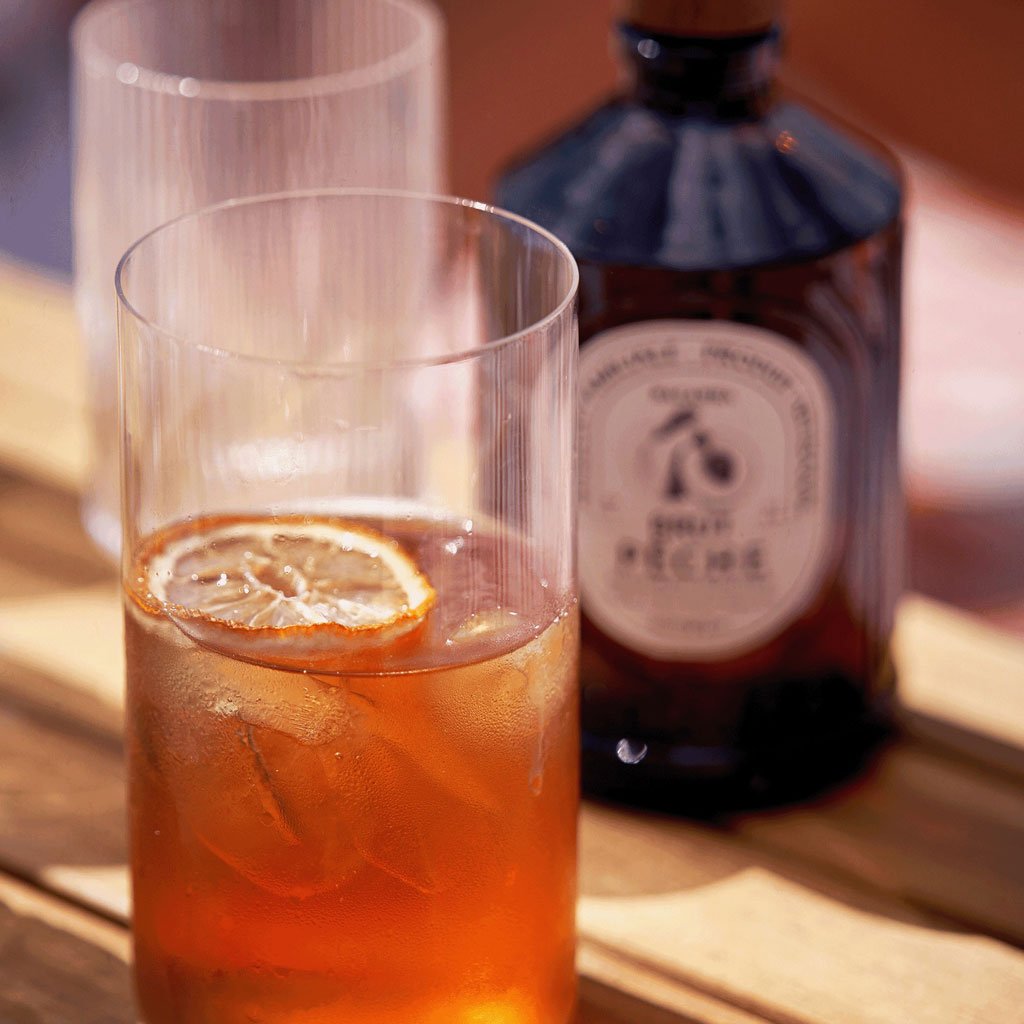 Organic Raw Peach Syrup Boston General Store