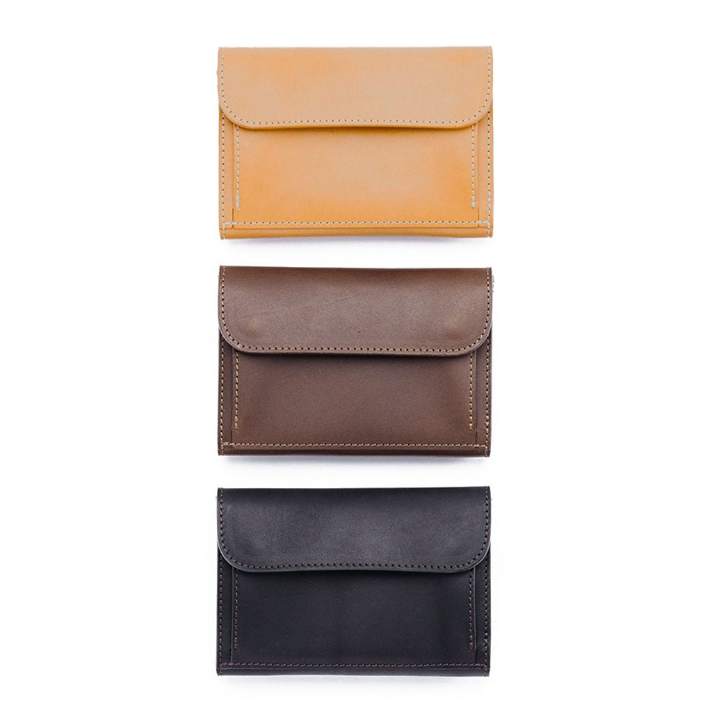 Outside Pocket Leather Middle Wallet Boston General Store