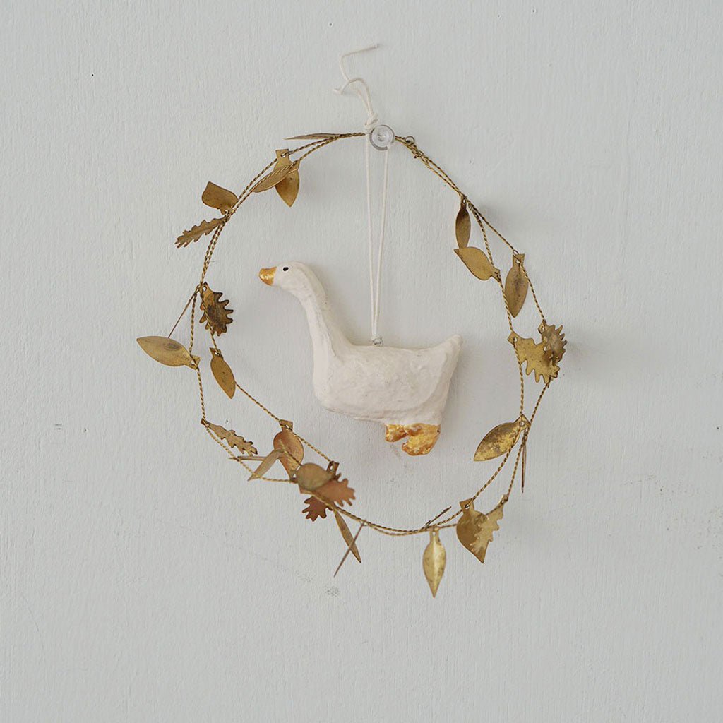 Paper Mache Duck Ornament Boston General Store