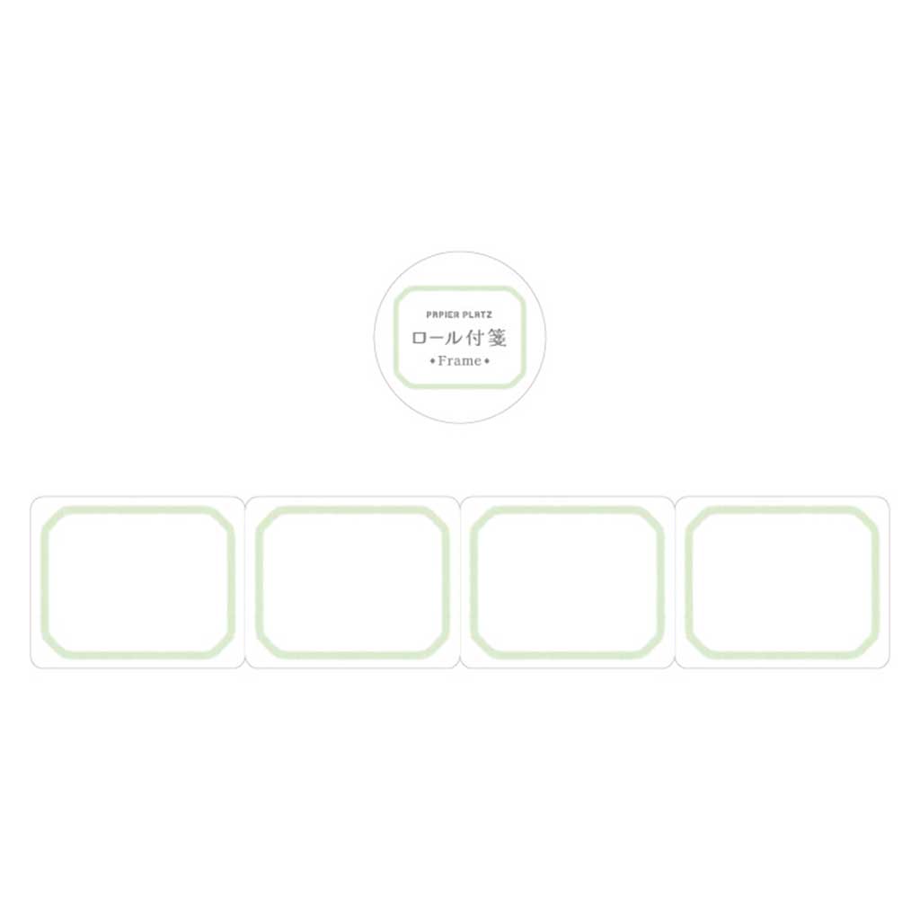 Papier Platz Green Frame Stickers Boston General Store