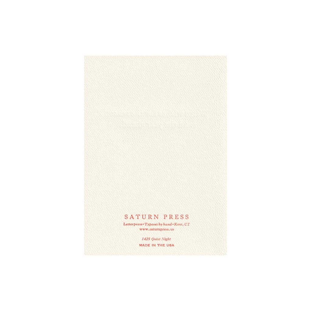 Quiet Night Holiday Greeting Card Boston General Store