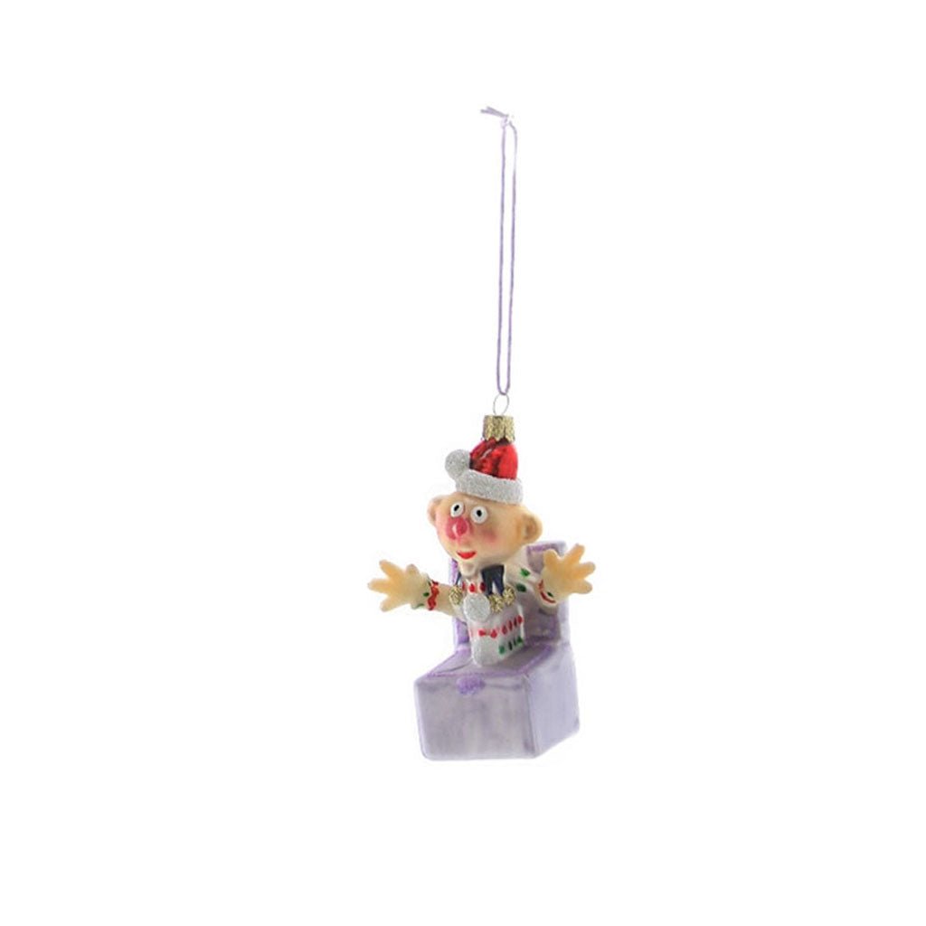 Retro Rudolph Friends Glass Ornament Boston General Store