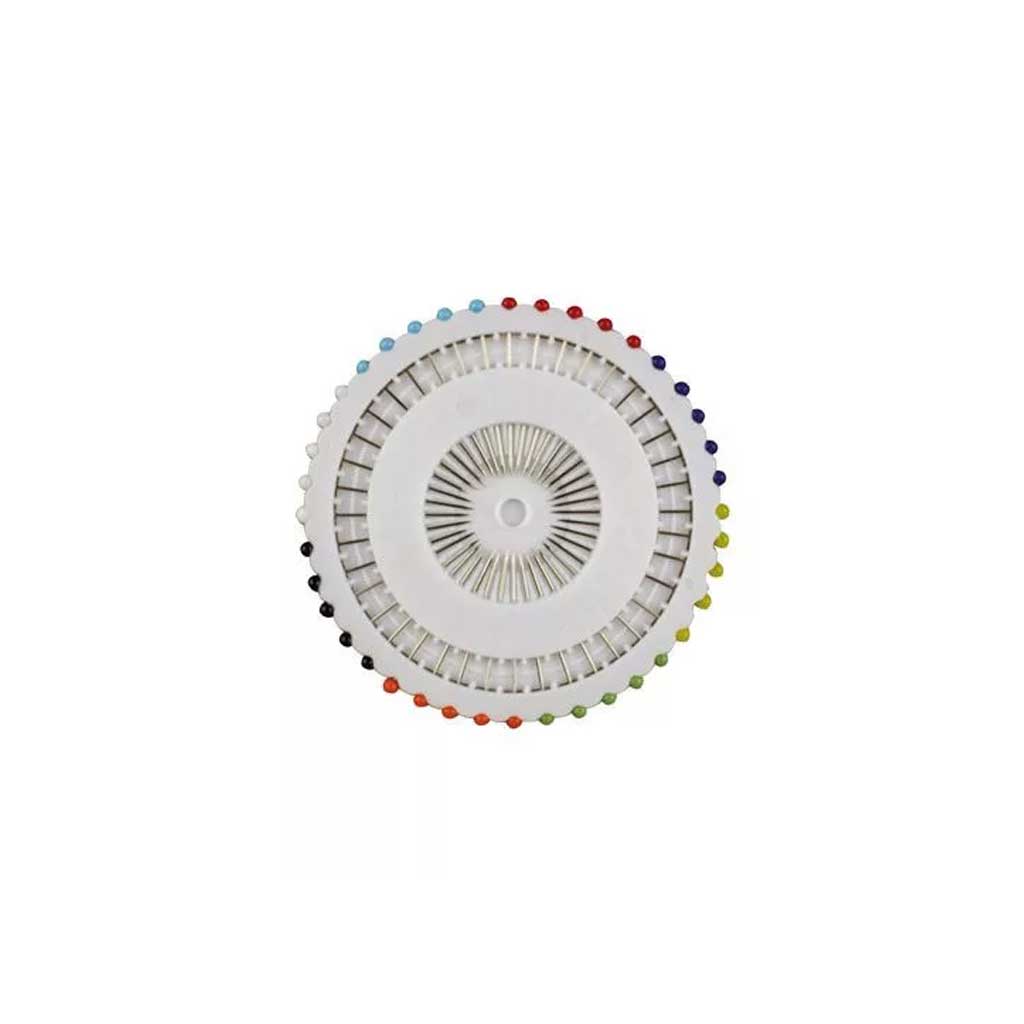 Sacre Coeur Glass Head Sewing Pin Rosette Boston General Store