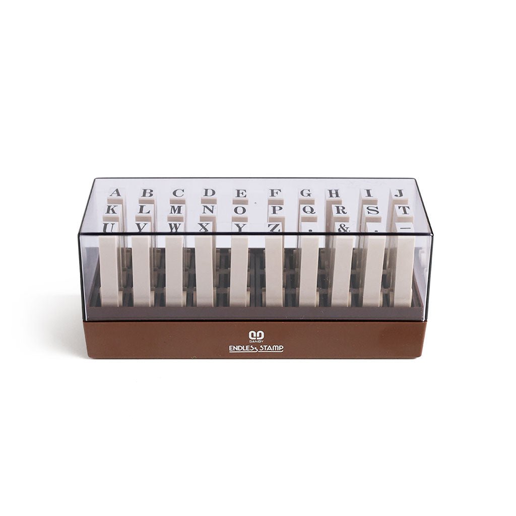 Sanby Alphabet Stamp Set Boston General Store