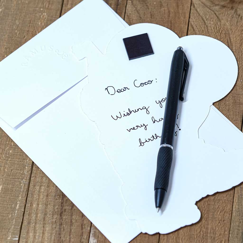 Santa Candy Cane Fridge Card Boston General Store