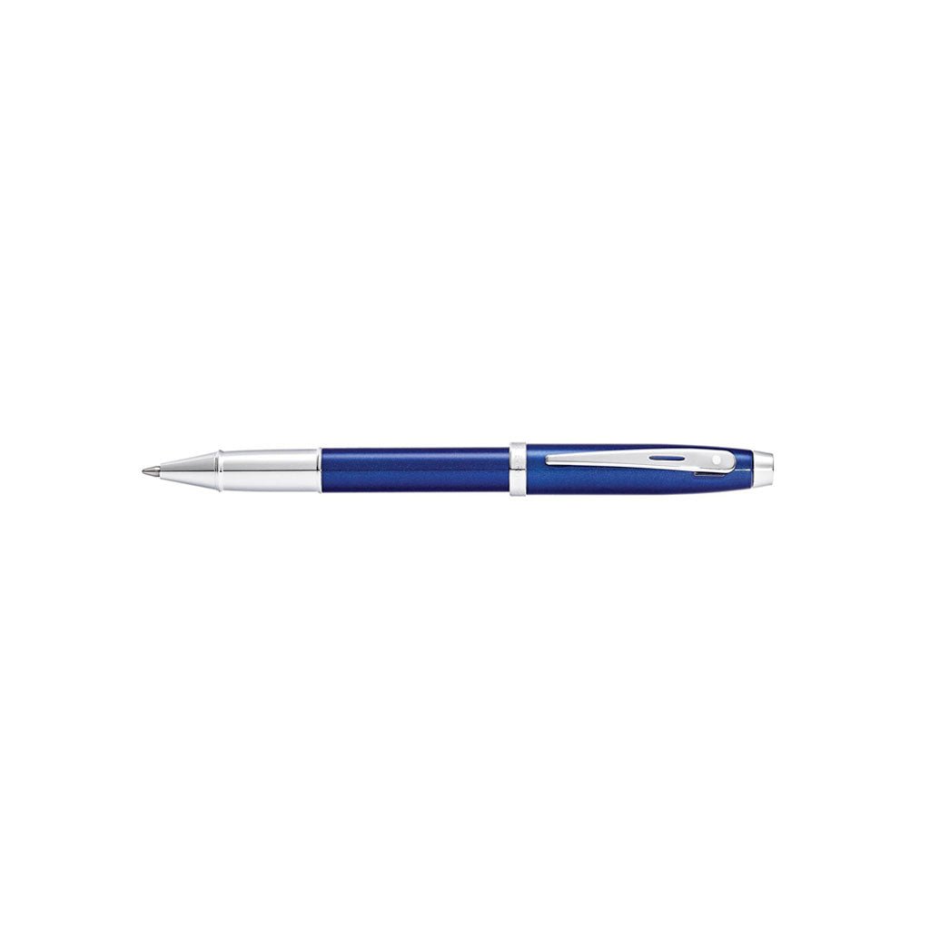 Sheaffer 100 Glossy Blue Rollerball Pen Boston General Store