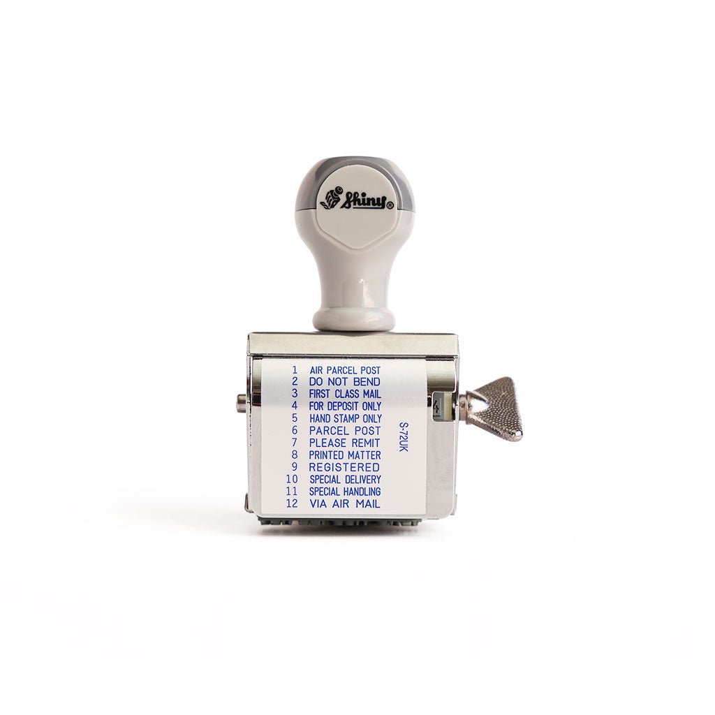 Shiny Rotating Office Stamp Boston General Store