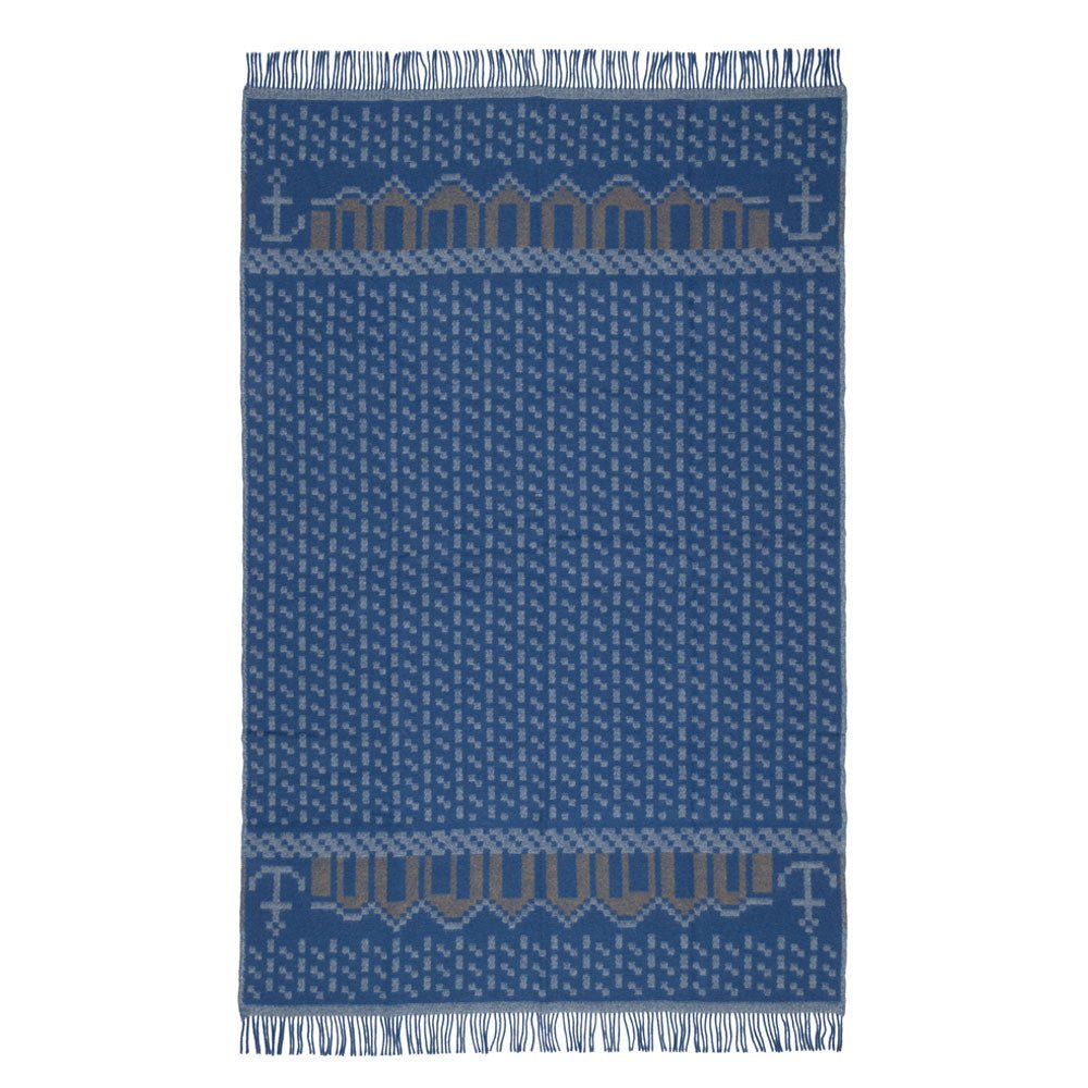 Skafto Marin Wool Blanket Boston General Store