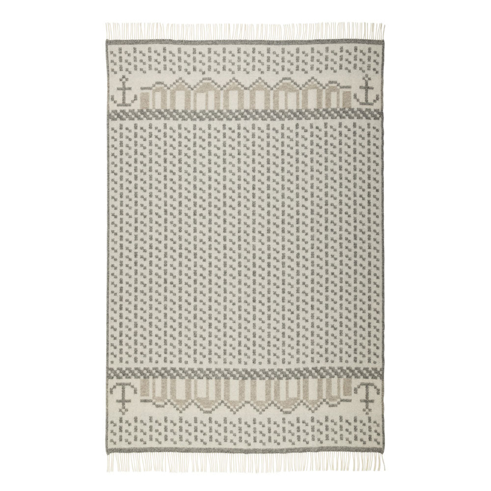 Textile with anchor pattern on a white background