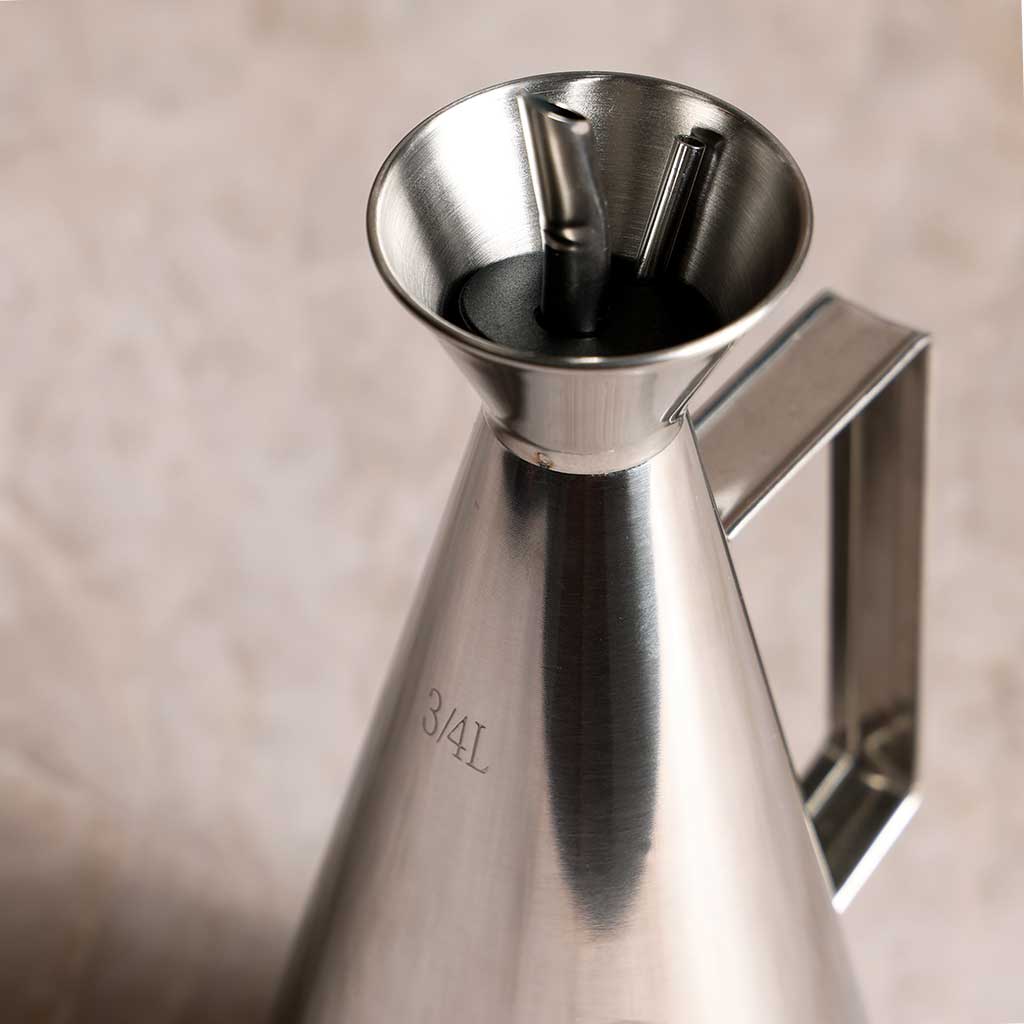 Stainless Steel Oil Can Boston General Store