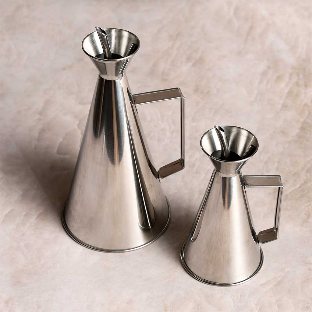 Stainless Steel Oil Can Boston General Store