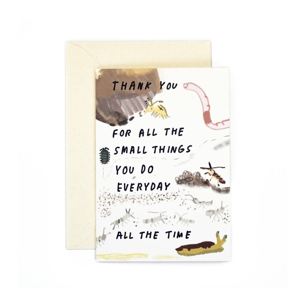 Thank You For All the Small Things Card Boston General Store