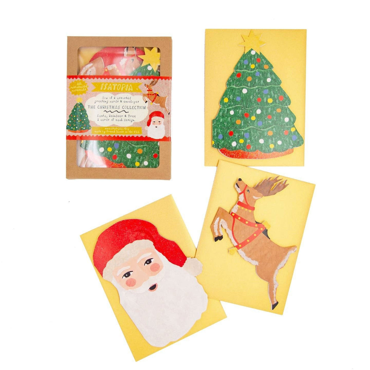 The Christmas Collection - Box of 6 Cards Boston General Store