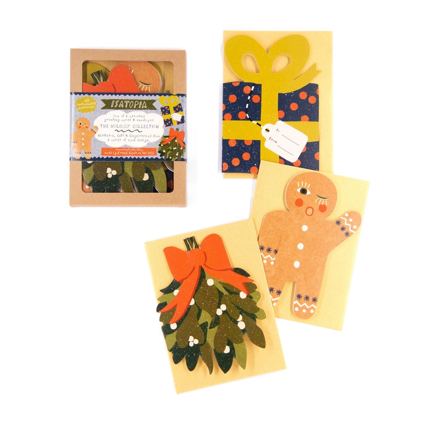 The Holiday Collection - Box of 6 Cards Boston General Store