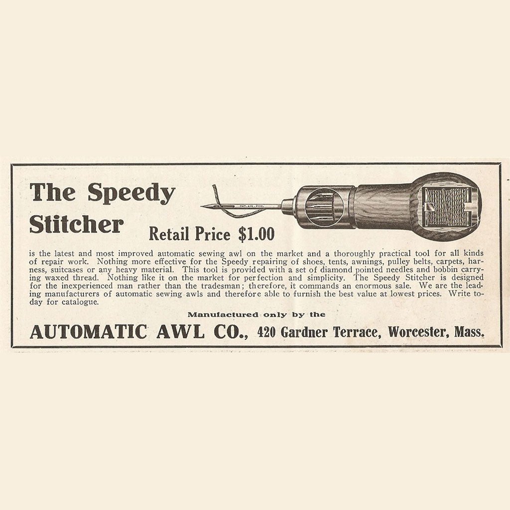 The Speedy Stitcher Sewing Awl Set Boston General Store
