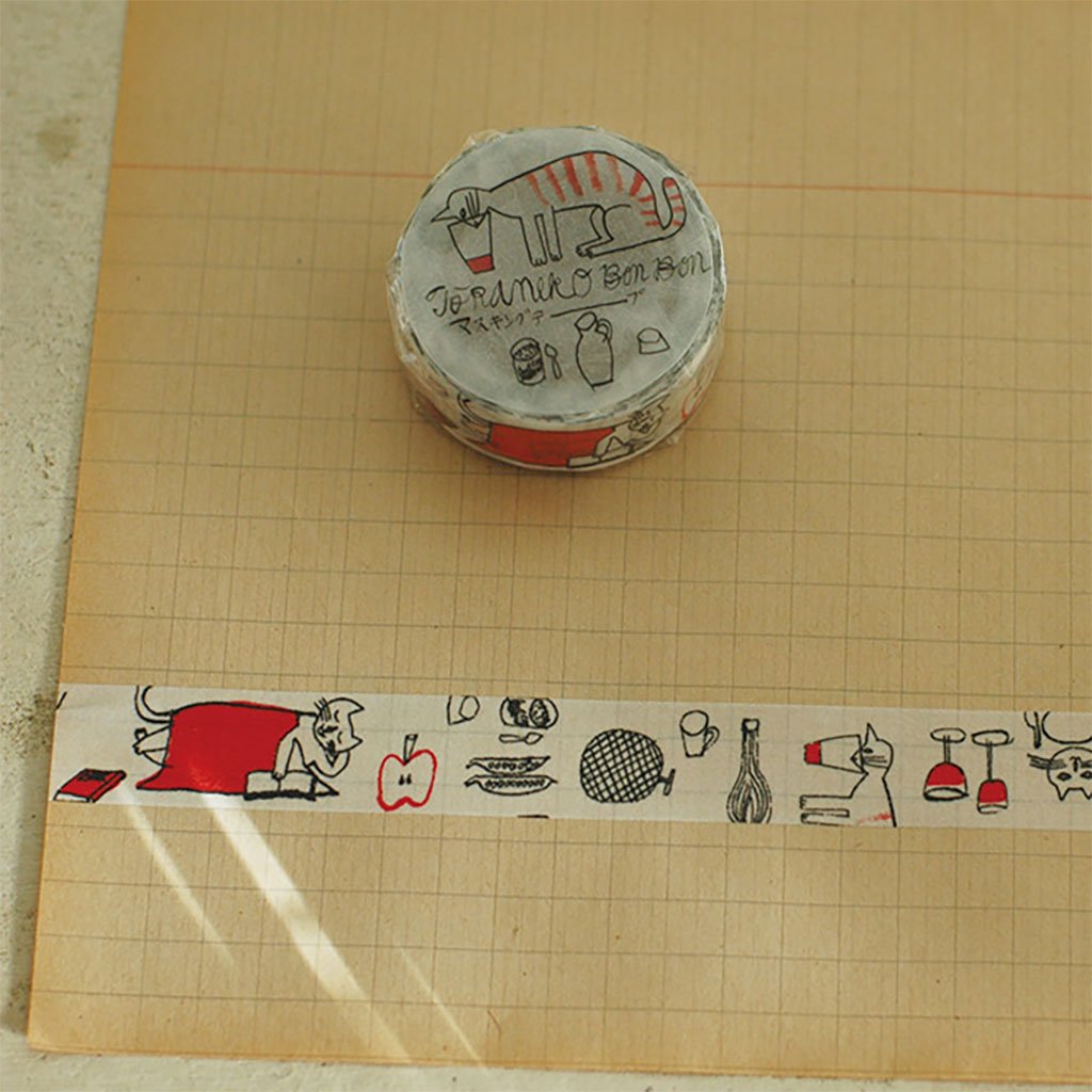 Toraneko Bonbon Washi Tape Boston General Store