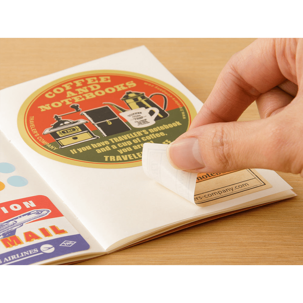 Traveler's Passport Notebook Refill Sticker Release Paper - P017 Boston General Store