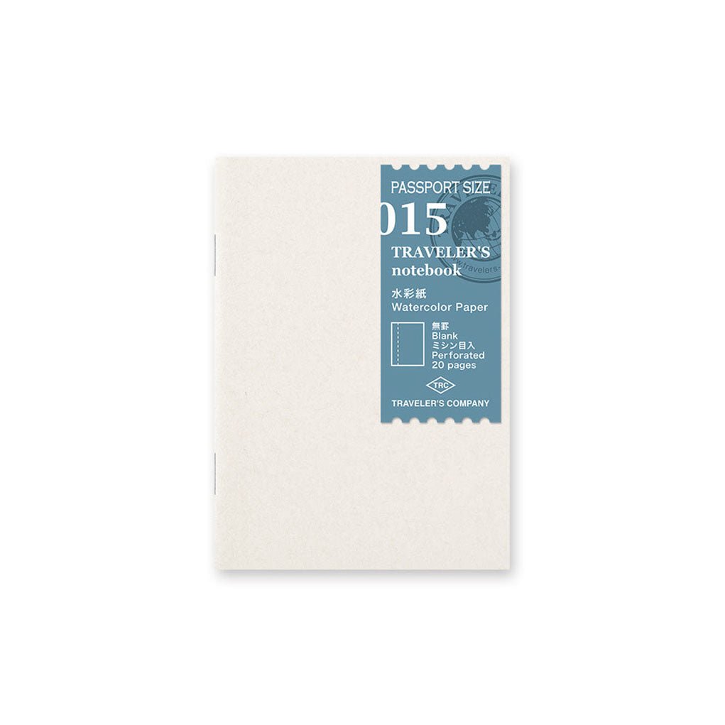 Traveler's Passport Notebook Refill Watercolor Paper - P015 Boston General Store