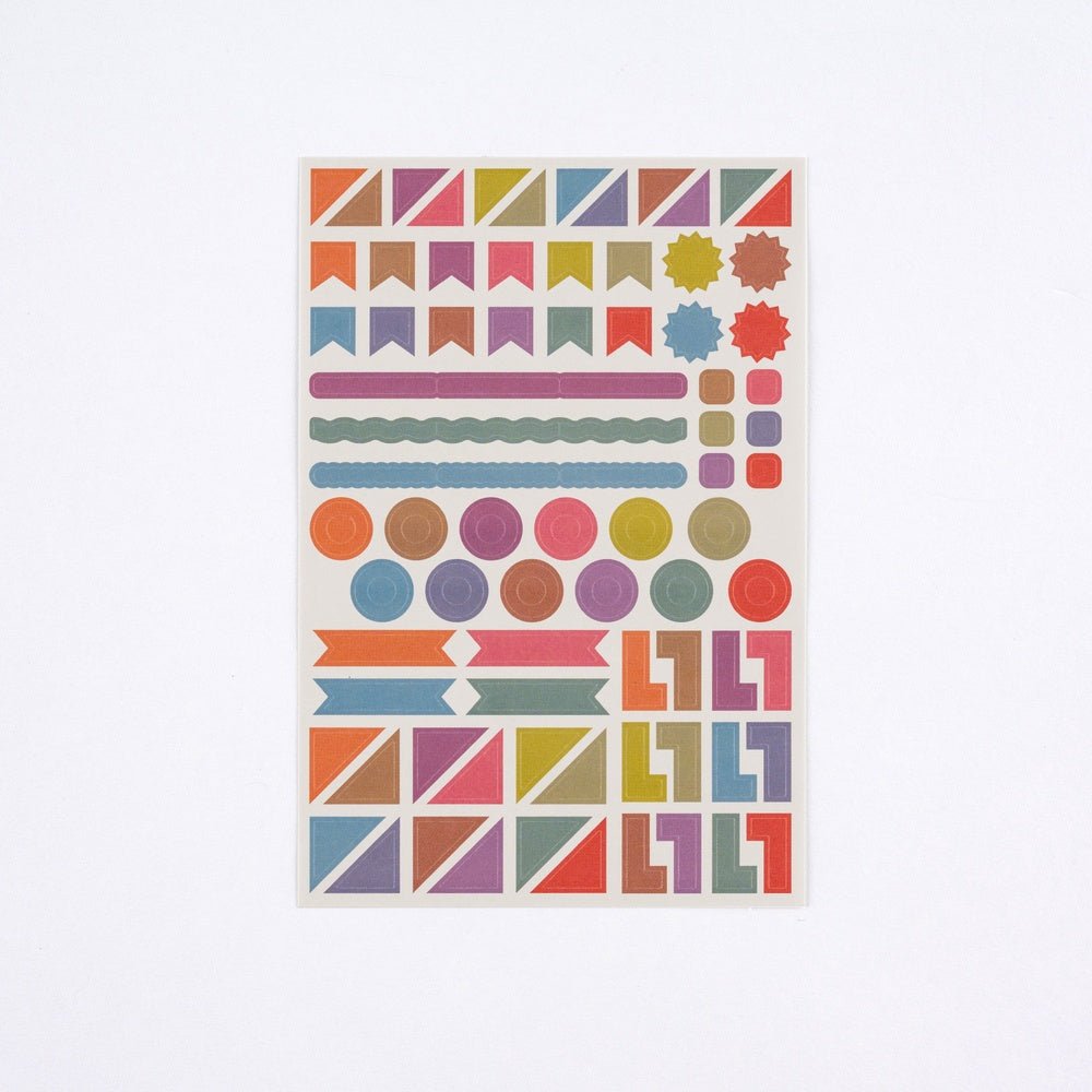 TSUKI no IRO: Sticker Set - Schedule - Hobonichi - Boston General Store