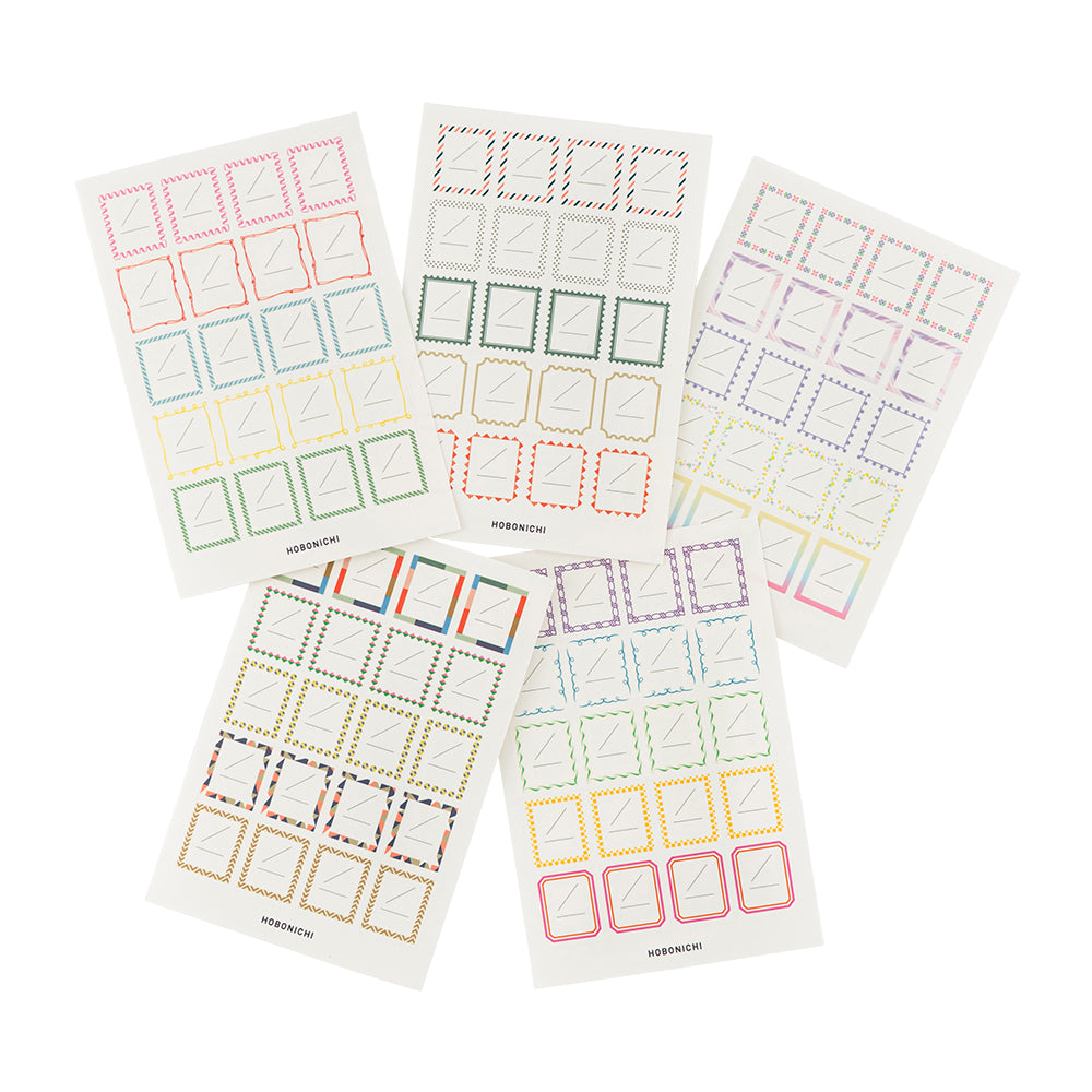 Hobonichi Frame Stickers for Dates    at Boston General Store