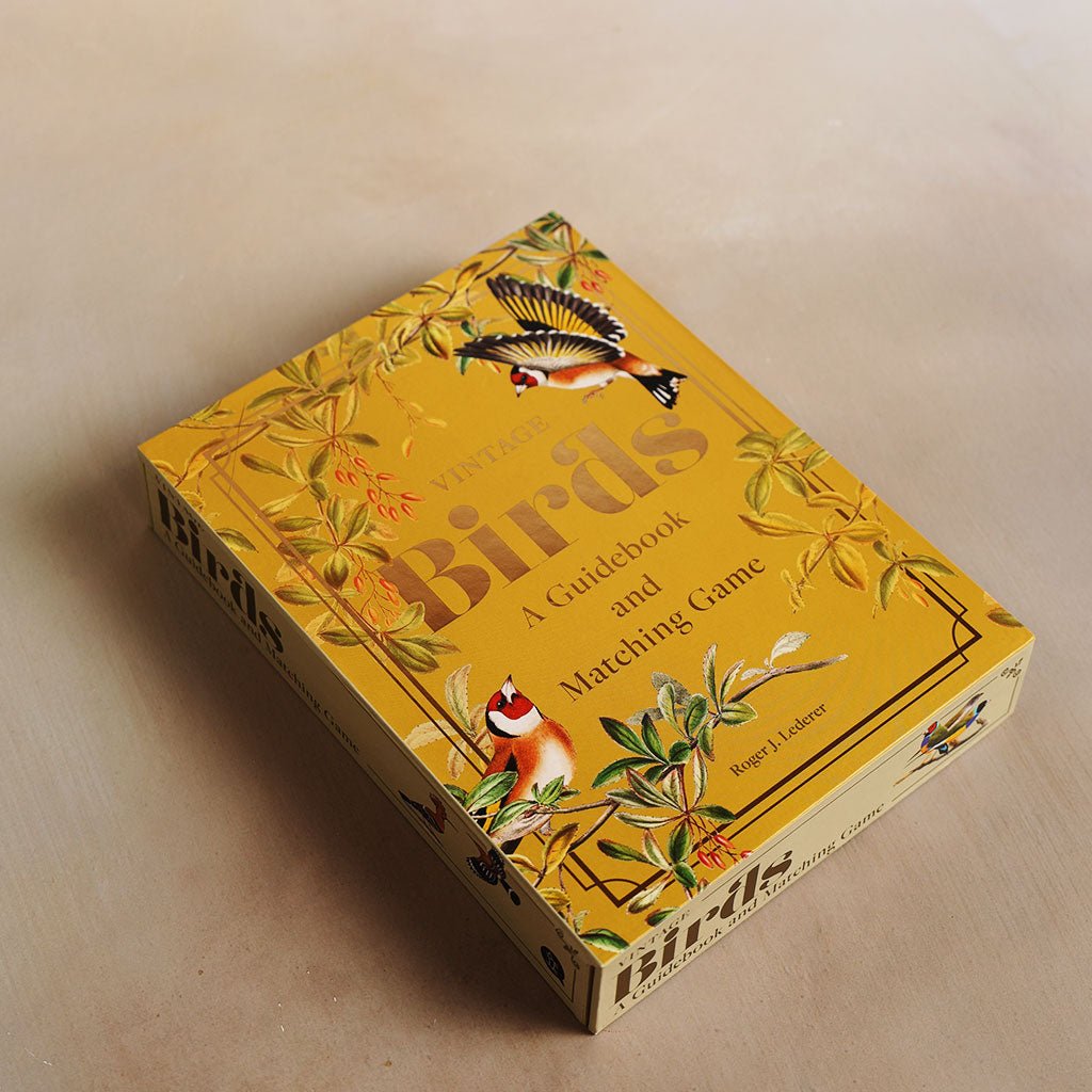 Vintage Birds: A Guidebook and Matching Game Boston General Store