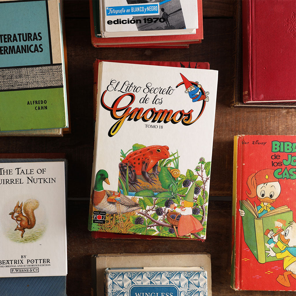 Collection of notebooks made out of vintage hardcover books