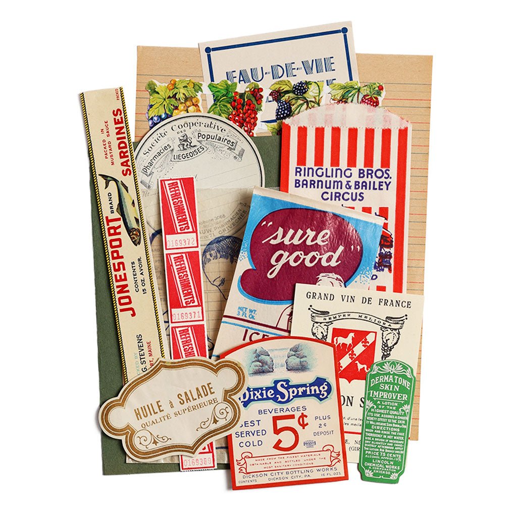 Vintage Ephemera Pack Boston General Store