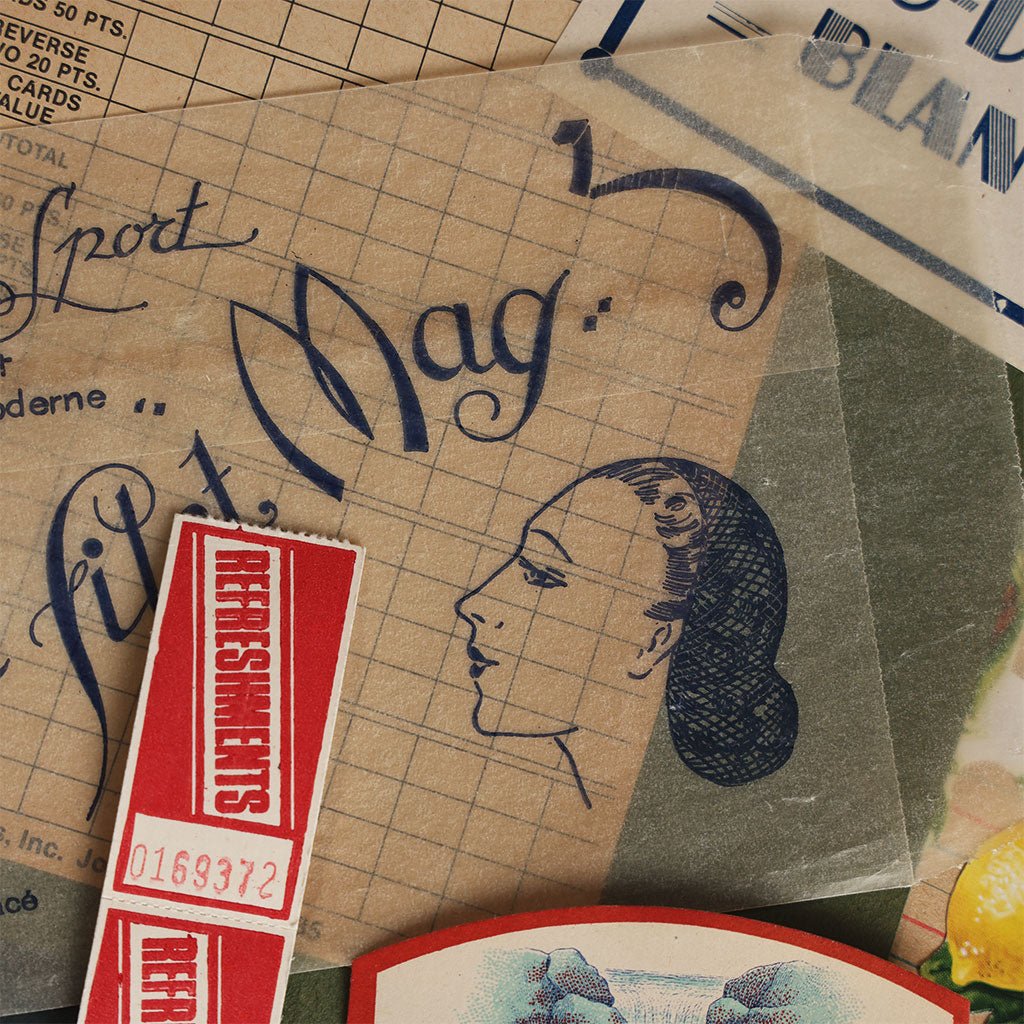 Vintage Ephemera Pack Boston General Store