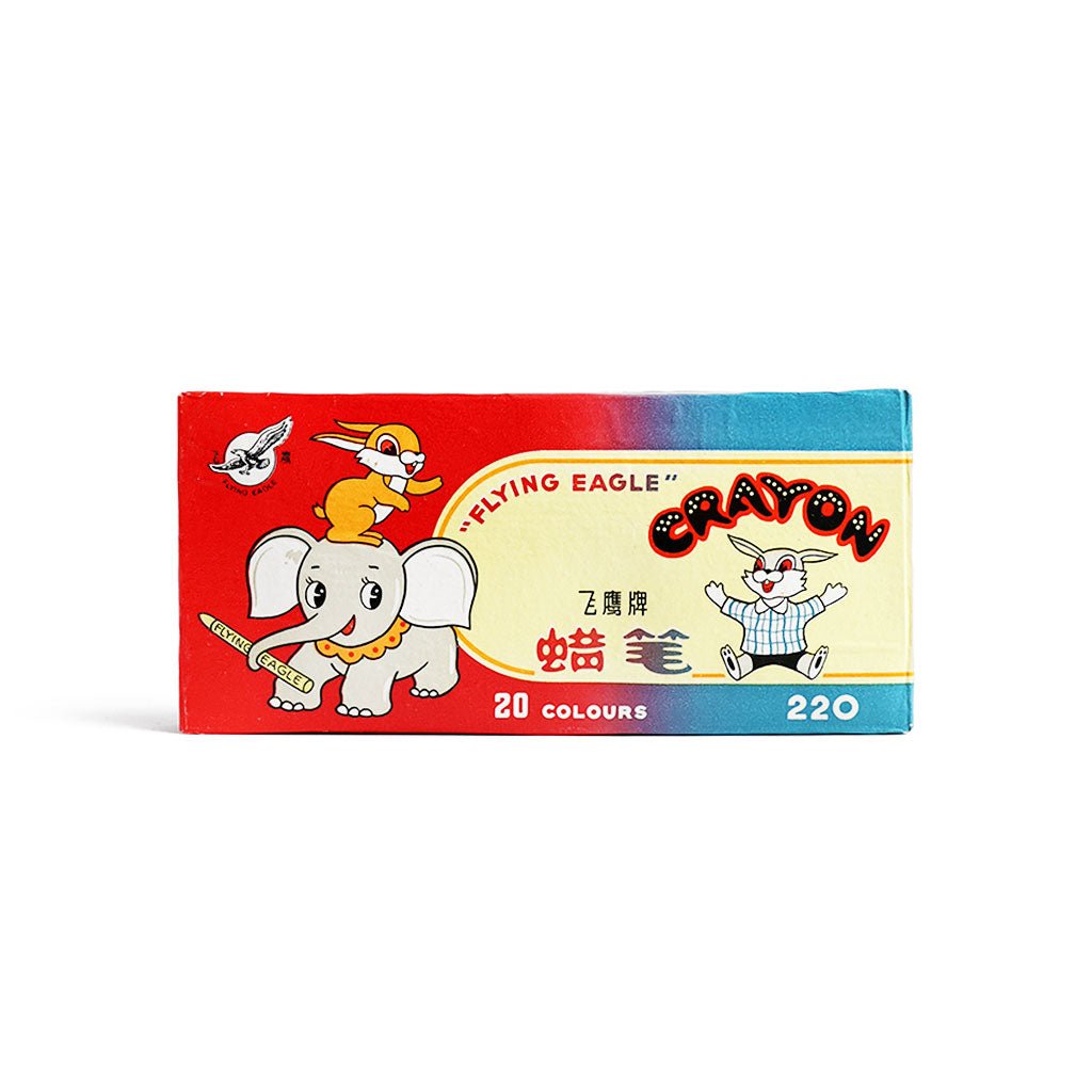 Vintage Flying Eagle Crayons, Set of 20 Boston General Store