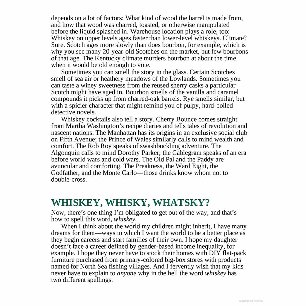 Whiskey    at Boston General Store