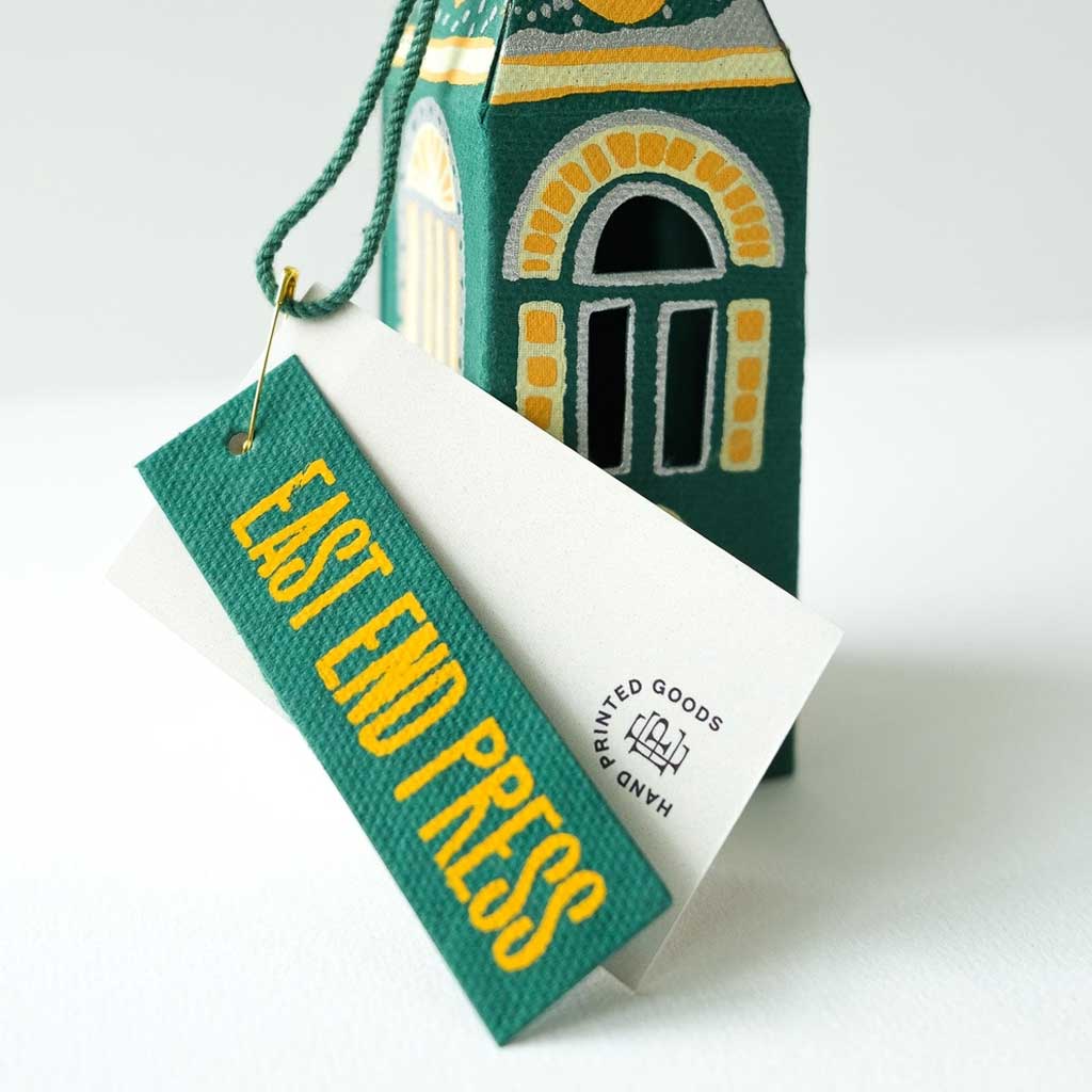 Winter Steeple Ornament Boston General Store