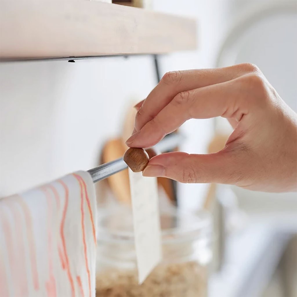 Wood Ball Magnets, Set of 5 Boston General Store