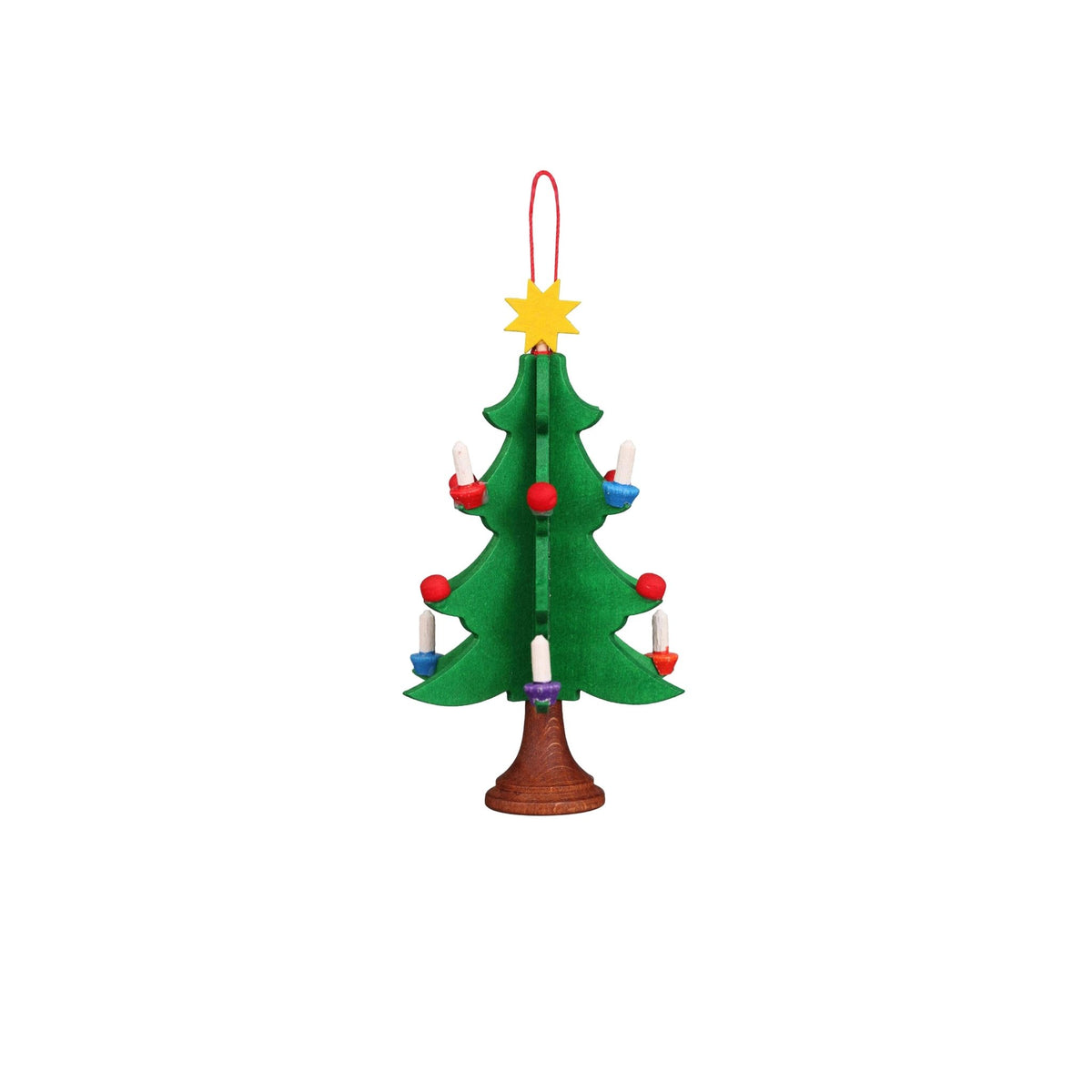 Wooden Christmas Tree Ornament Boston General Store