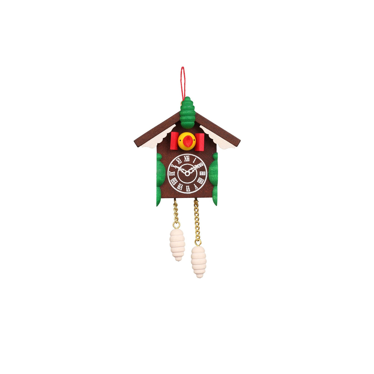 Wooden Cuckoo Clock Ornament Boston General Store