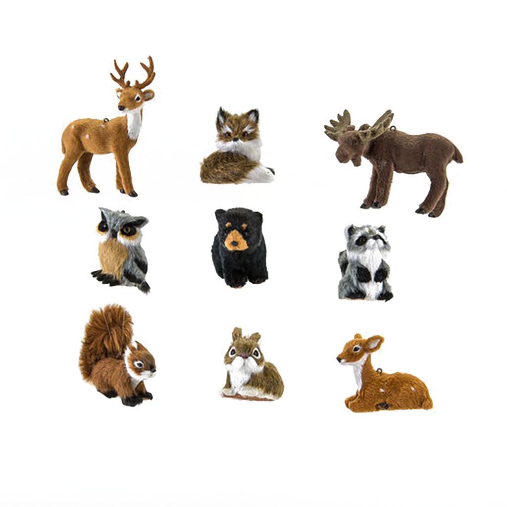 Woodland Animal Ornament Boston General Store