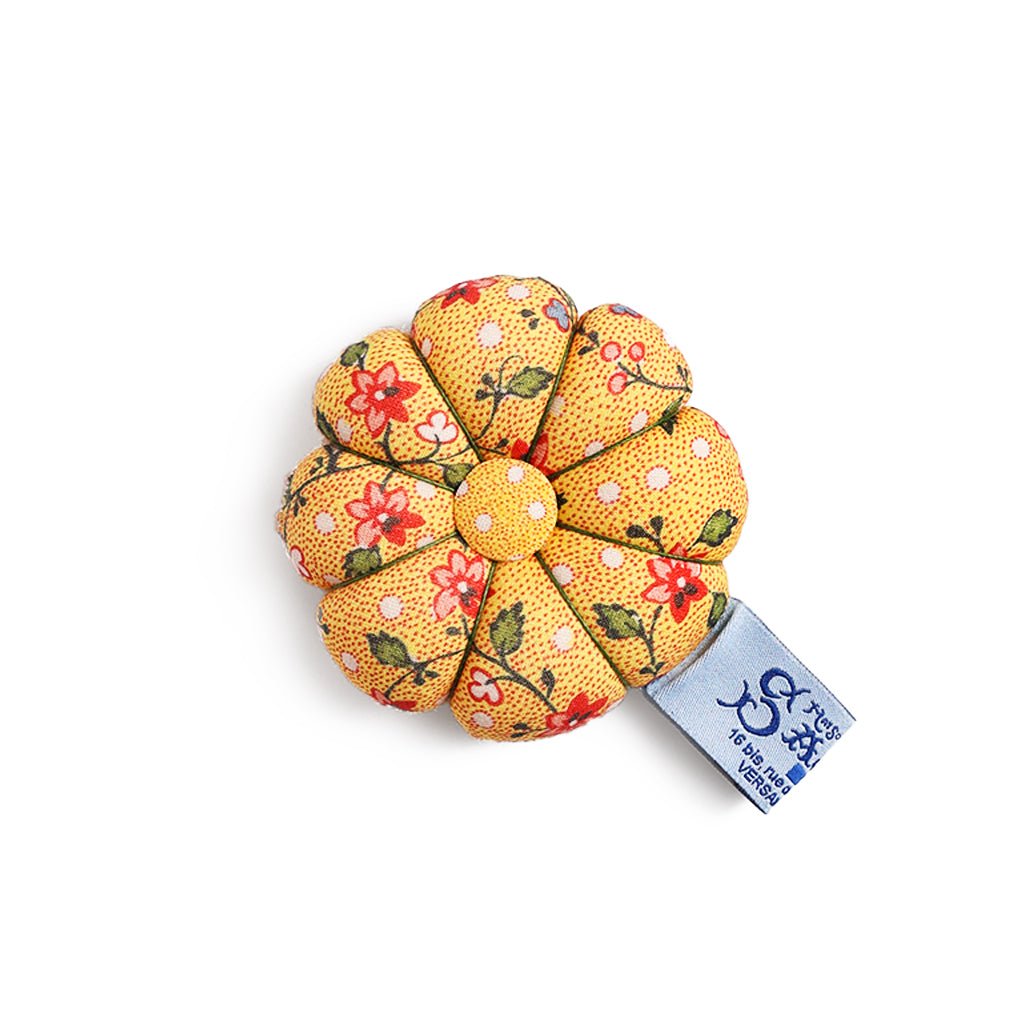 Yellow Coromandel Indienne Pin Cushion Boston General Store