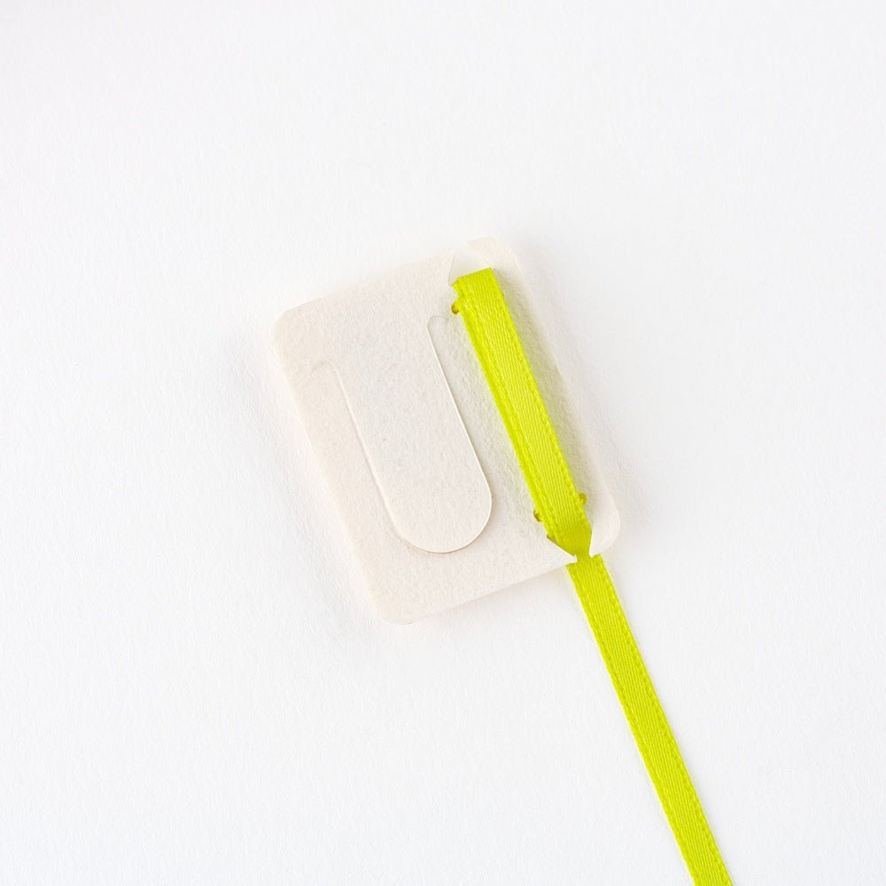 Yumi Kitagishi: Embroidered Bookmark - White Cat Boston General Store