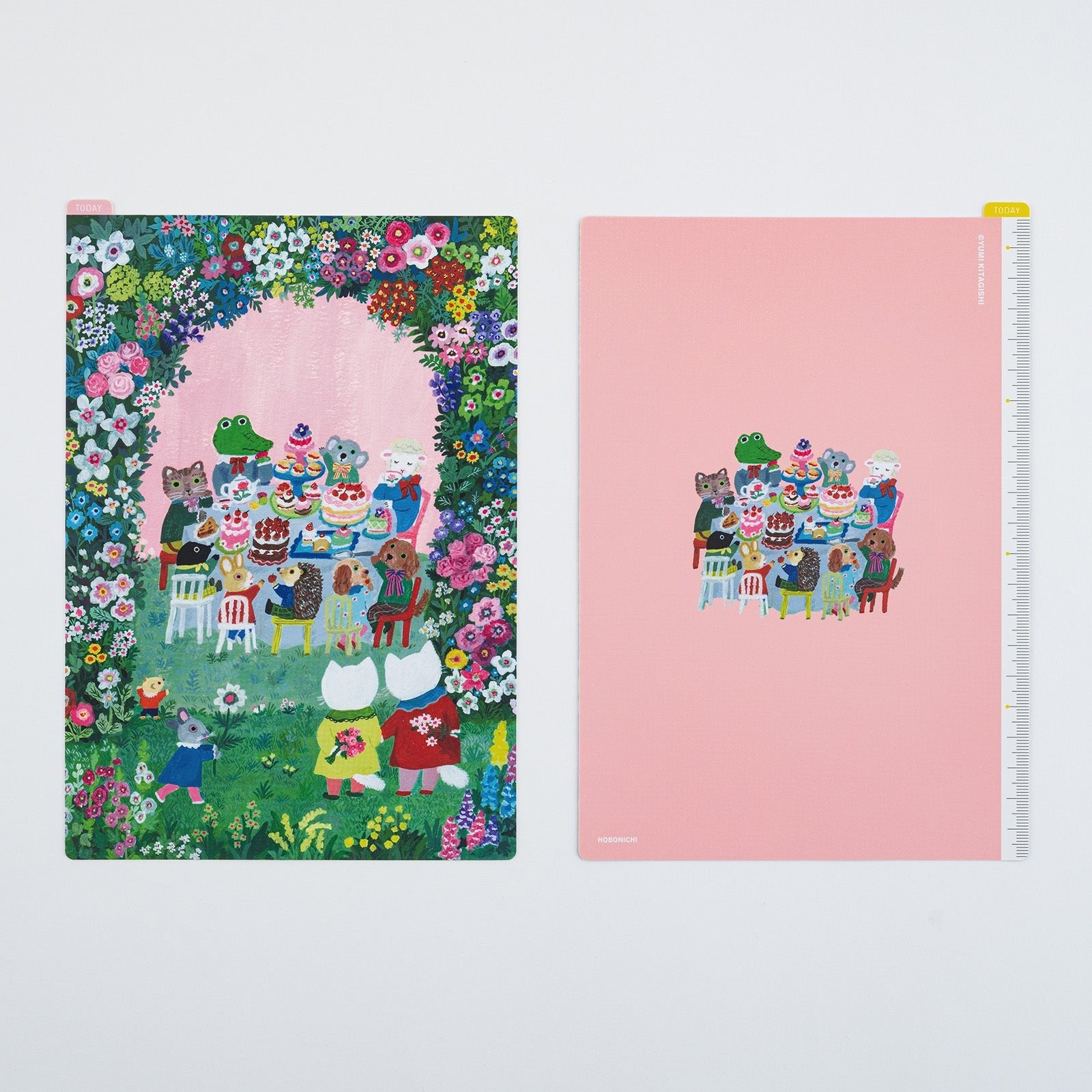 Yumi Kitagishi: Hobonichi Pencil Board for A5 Size (In the Garden) Boston General Store