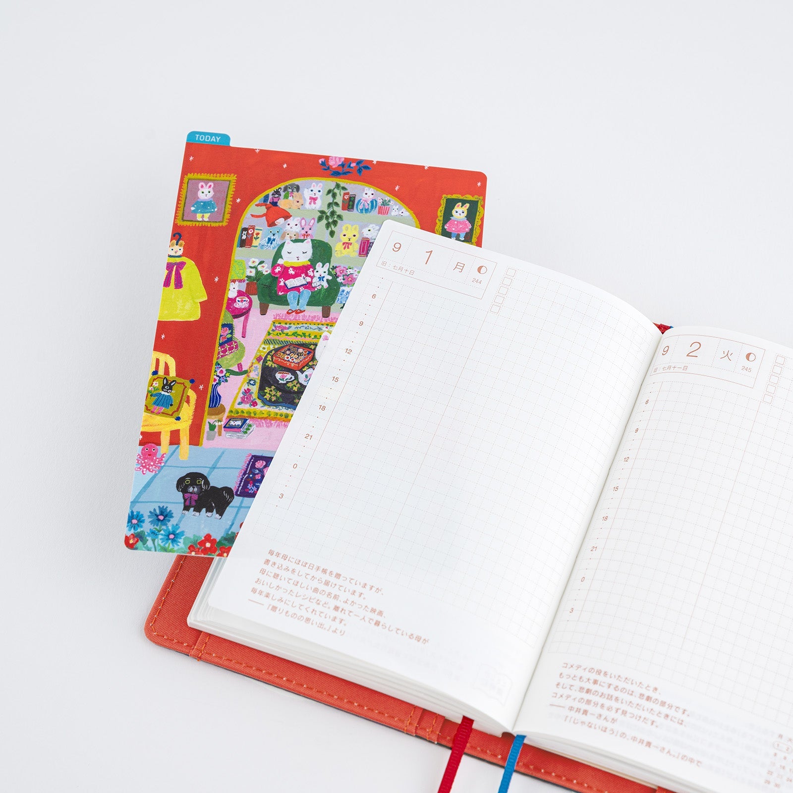 Yumi Kitagishi: Hobonichi Pencil Board for Original A6 Size (In the Room) Boston General Store