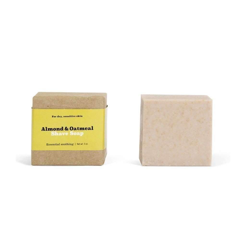 Almond + Oatmeal Shaving Soap Boston General Store