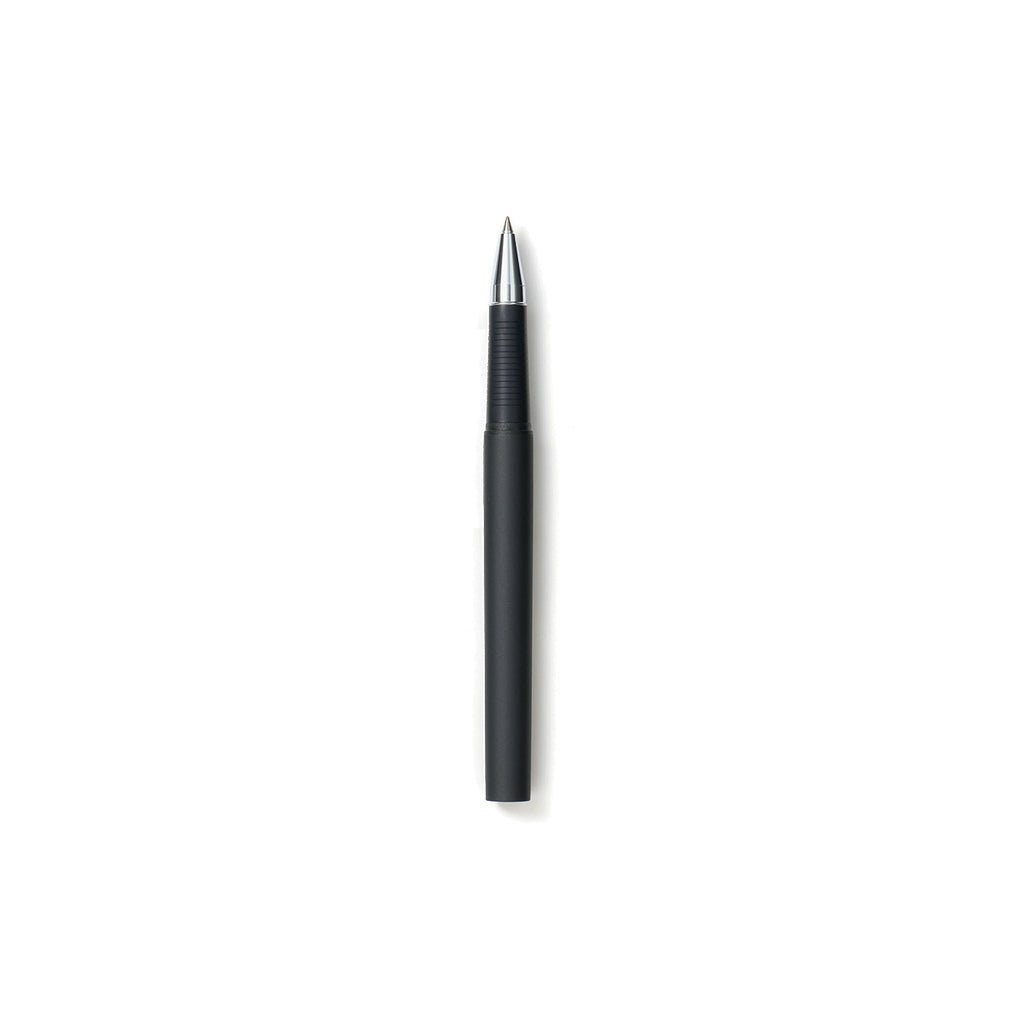 Rollerball pen open on white background