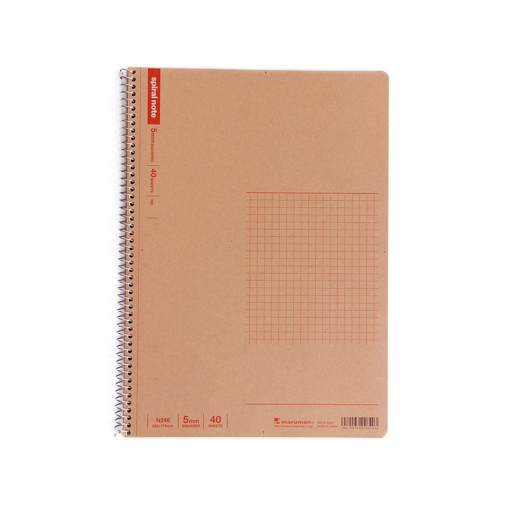 Basic Spiral Notebook - B5 Boston General Store