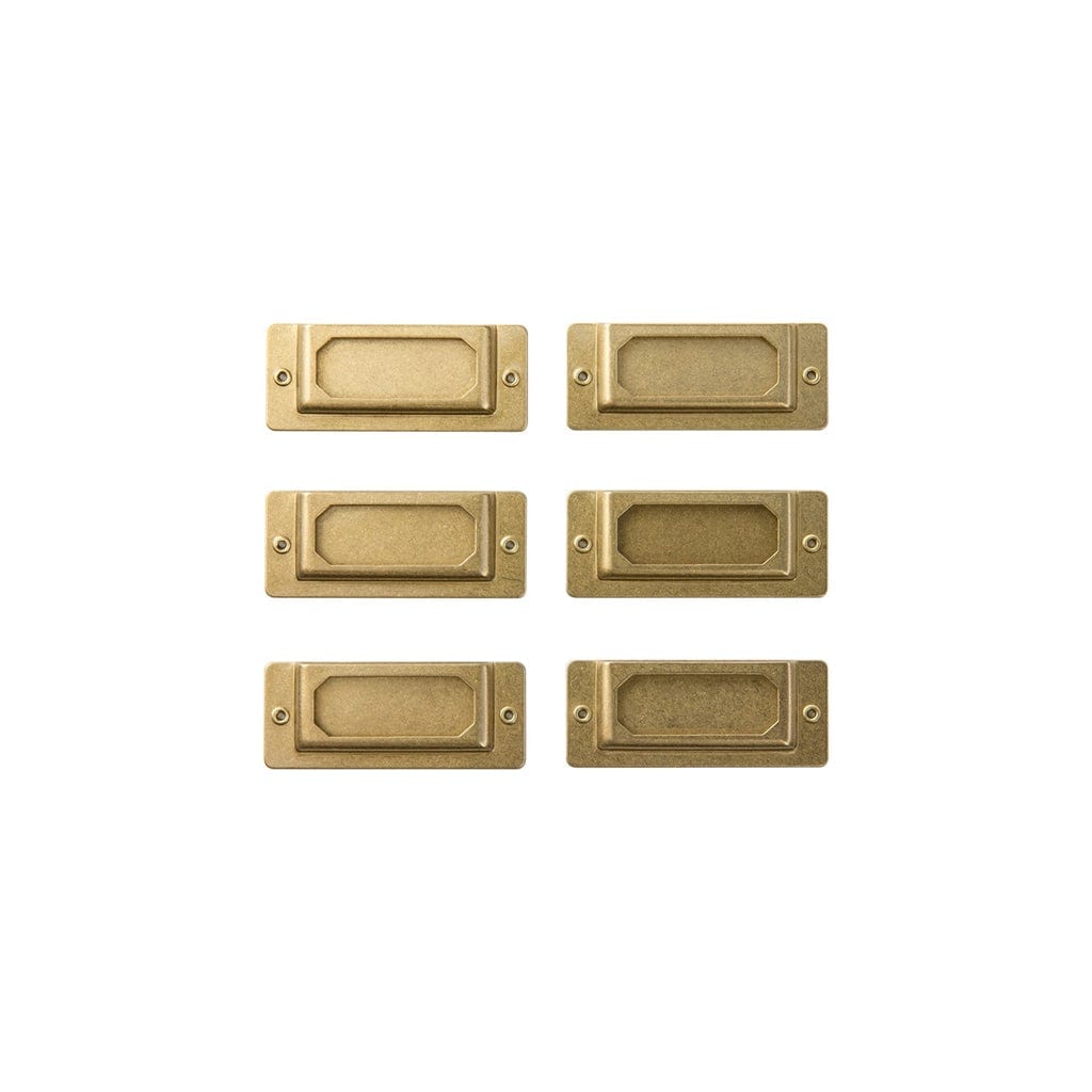 Brass Label Plate Boston General Store