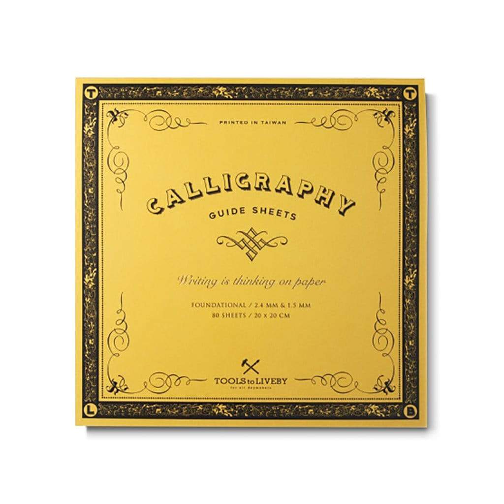 Calligraphy Guide Sheets Boston General Store