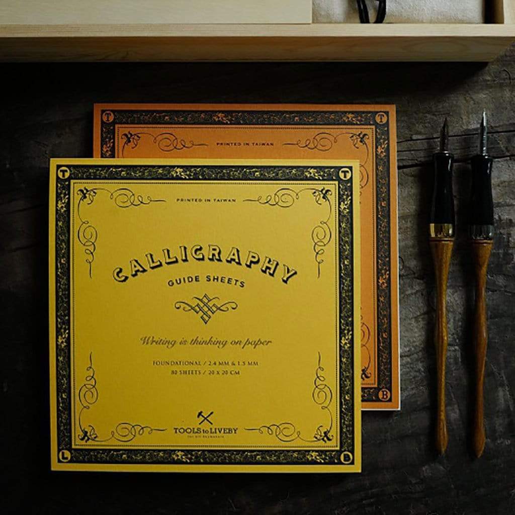 Calligraphy Guide Sheets Boston General Store