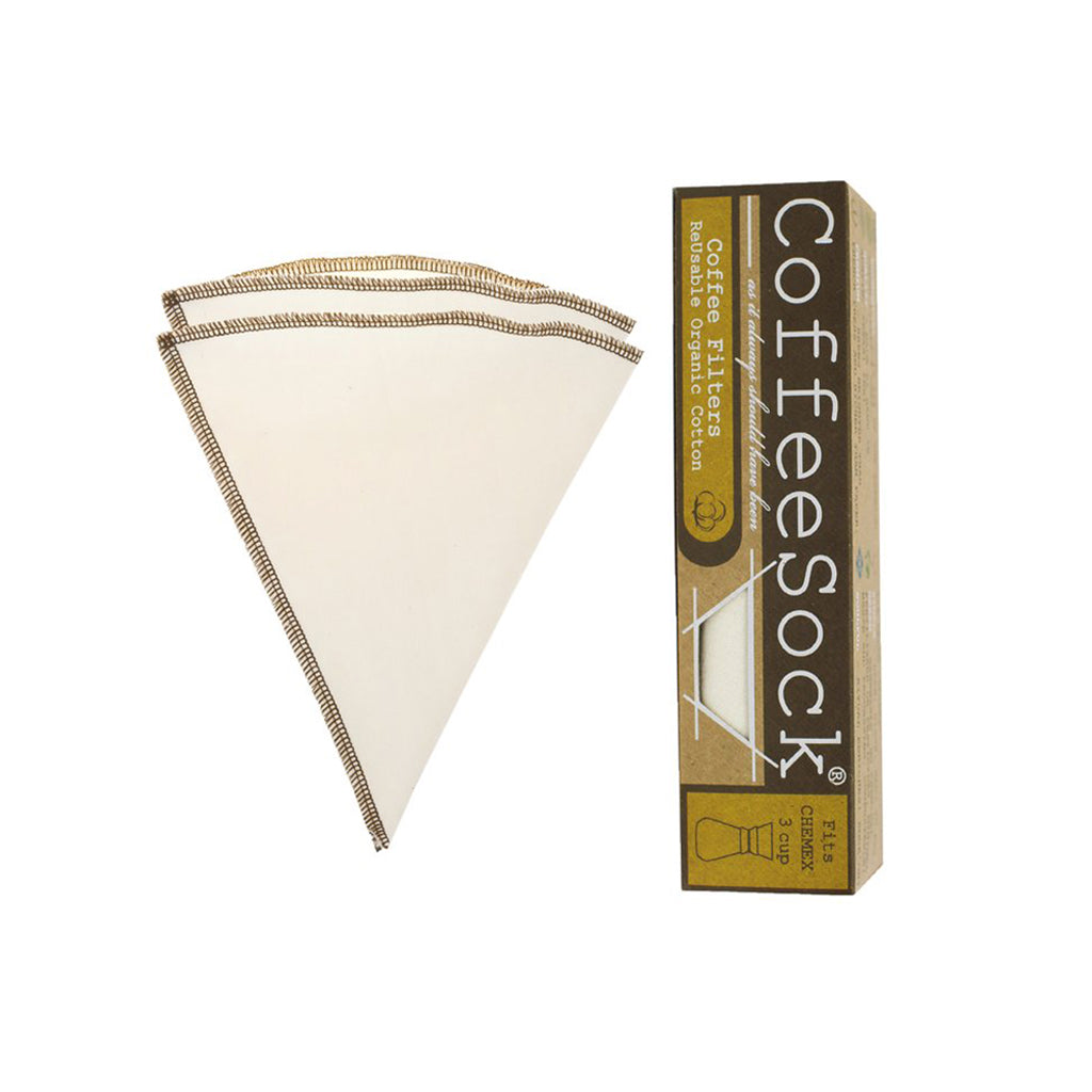 Organic Cotton HotBrew Coffee Filters Chemex Filter (3 cup)   at Boston General Store