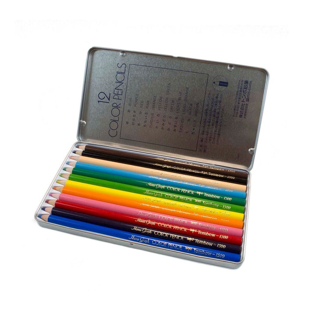 Colored Pencils, Set of 12 Boston General Store