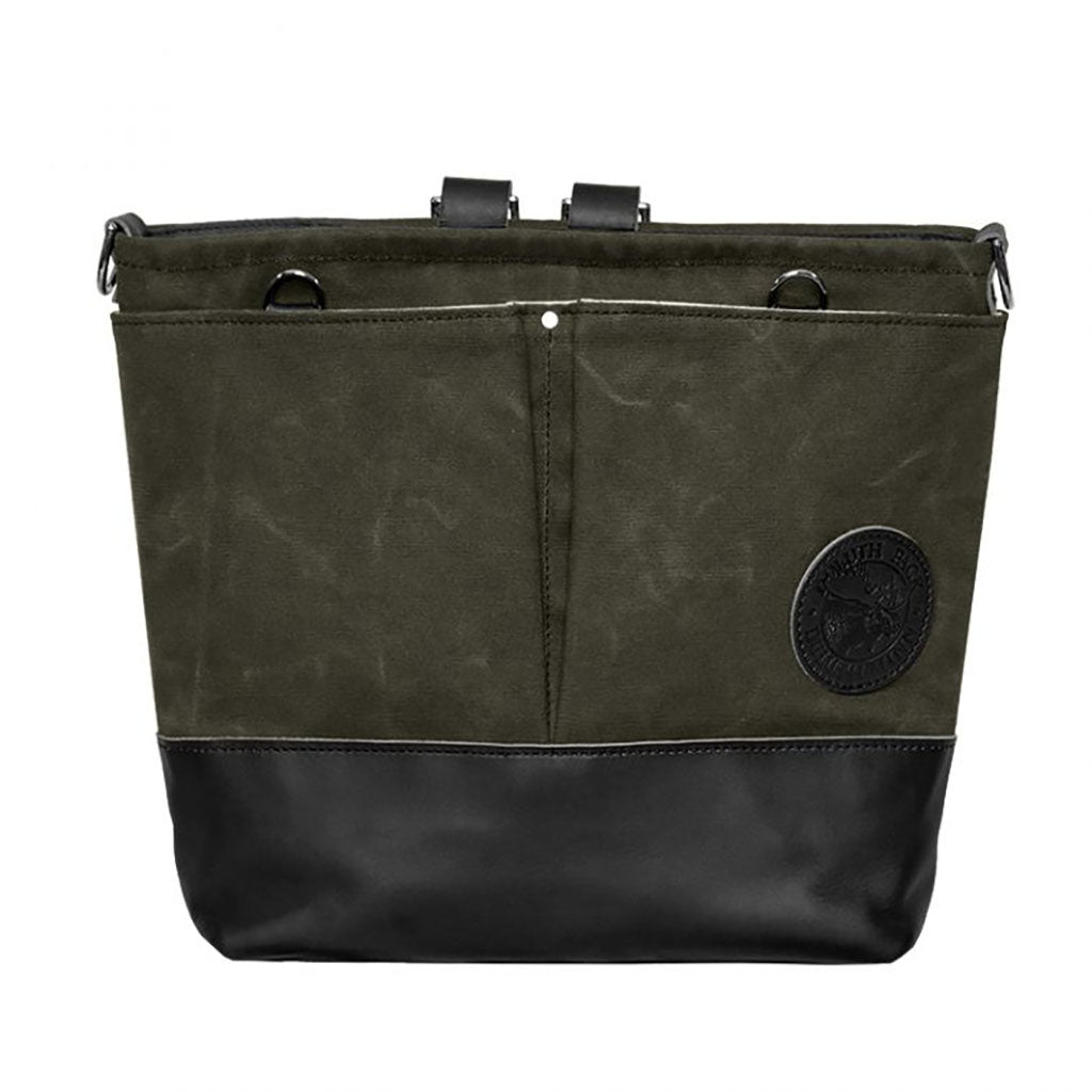 Convertible Jet Setter Tote Waxed Olive Drab   at Boston General Store